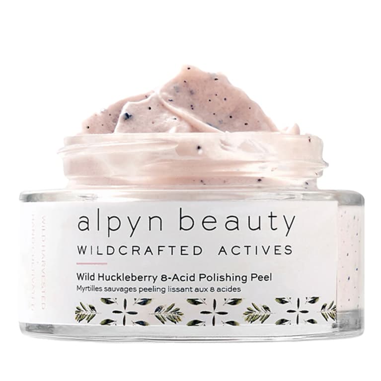 alpyn beauty Wild Huckleberry 8-Acid Polishing Peel Mask alpyn beauty mask