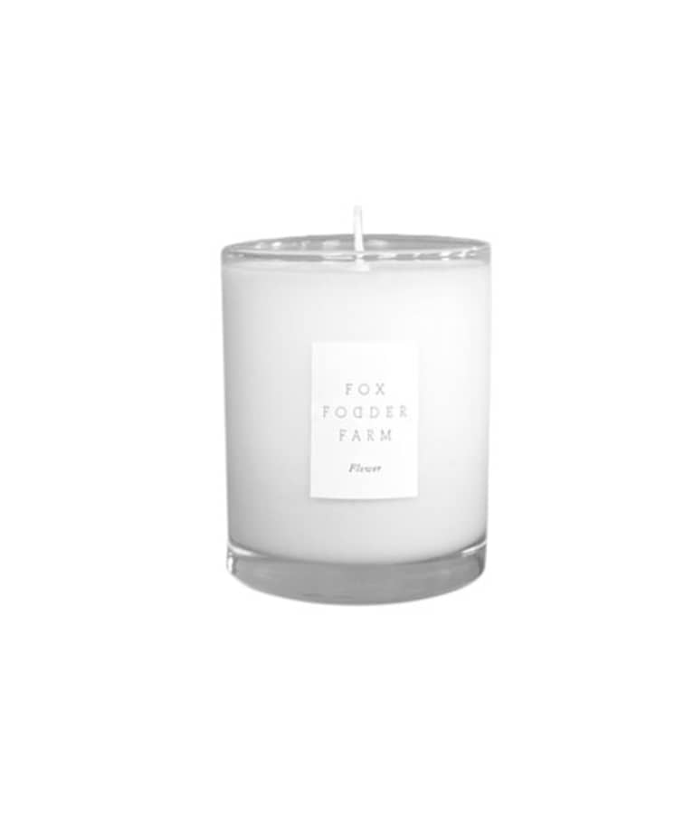 Fox Fodder Farm Large Flower Candle Fox Fodder Farm Large Flower Candle